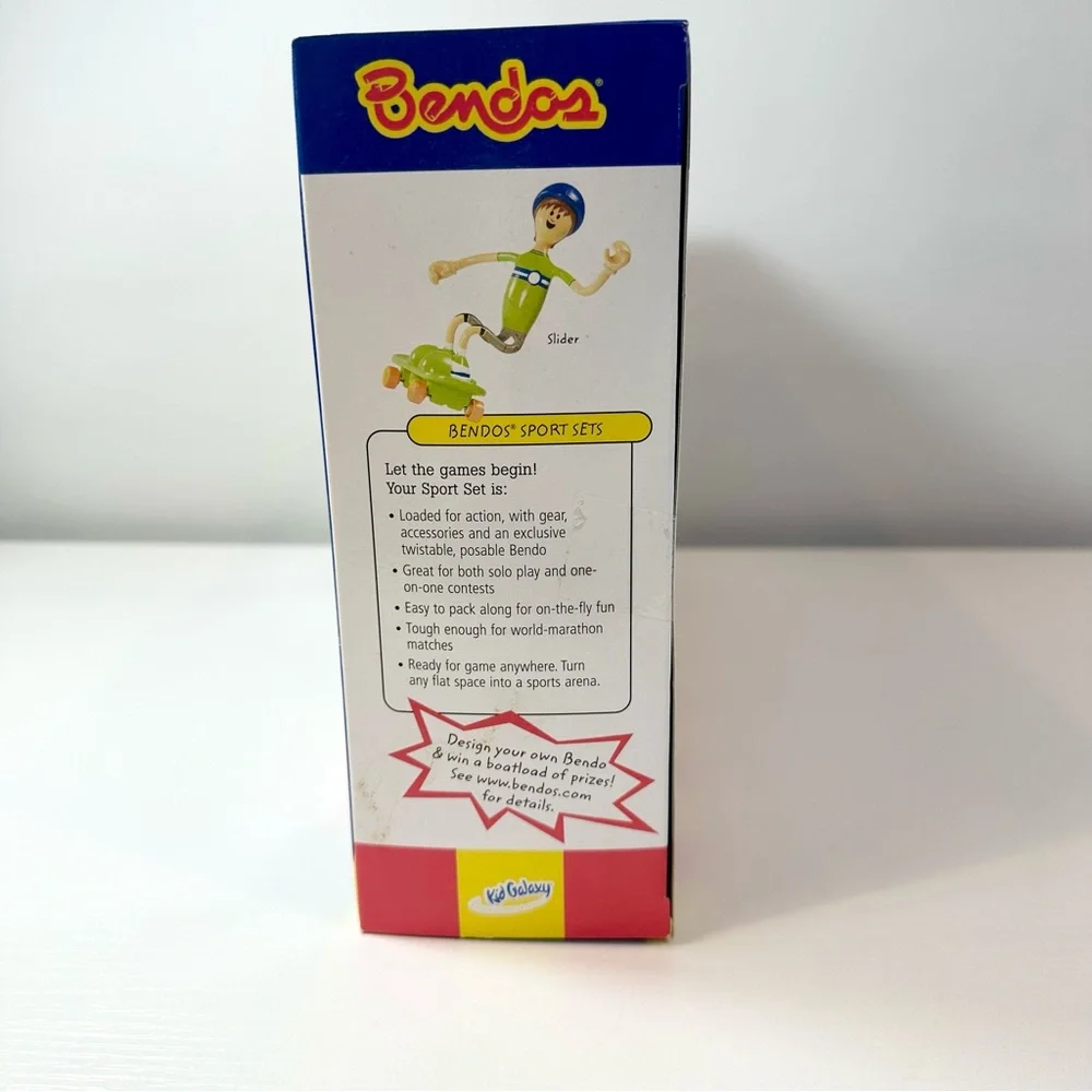 Bendos Kid Galaxy Set Skateboards Sport Set 2001 Y2K Collectible Figures